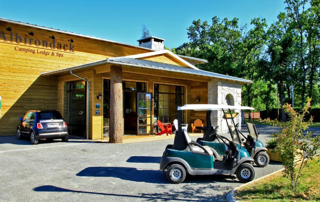 Albirondack Camping Lodge & Spa Dış mekan fotoğraf